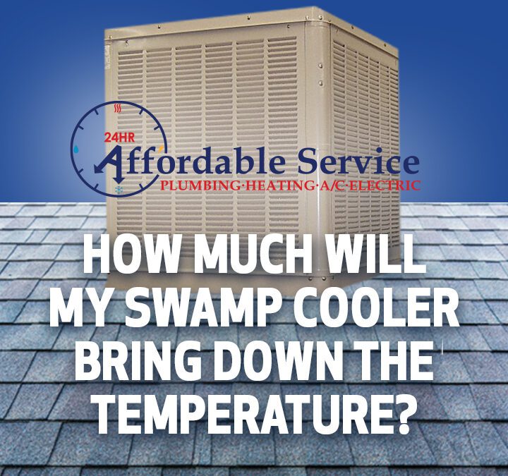 How Much Will My Swamp Cooler Bring The Temperature Down?