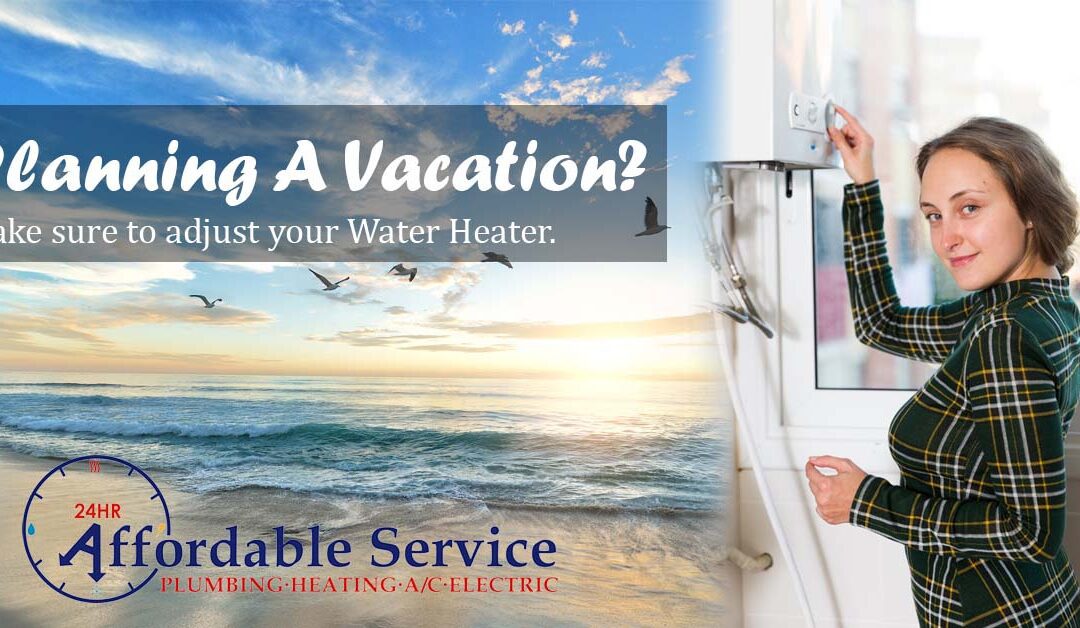 Vacation Setting for Water Heater