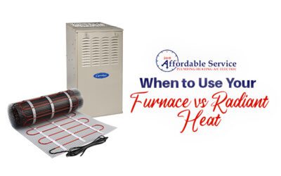 When to Use your Furnace vs Radiant Heat