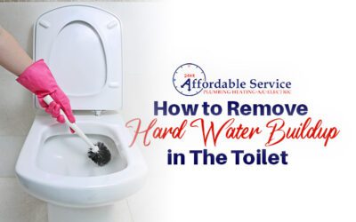 How to Remove Hard Water Buildup in The Toilet