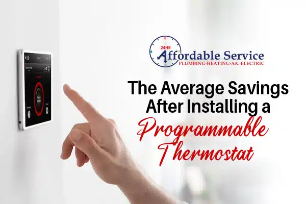 The Average Savings After Installing a Programmable Thermostat