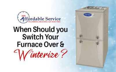 When Should You Switch Your Furnace Over and Winterize