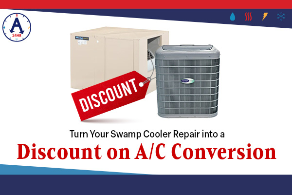 Turning Your Swamp Cooler Repair into a Refrigerated Air Discount